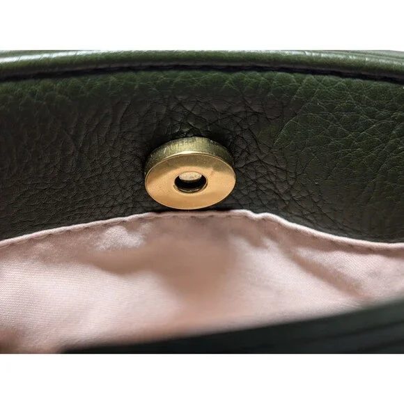 Style & Co Mini Woven Bucket Bag Womens Crossbody Purse Green New With Tags - Picture 15 of 16